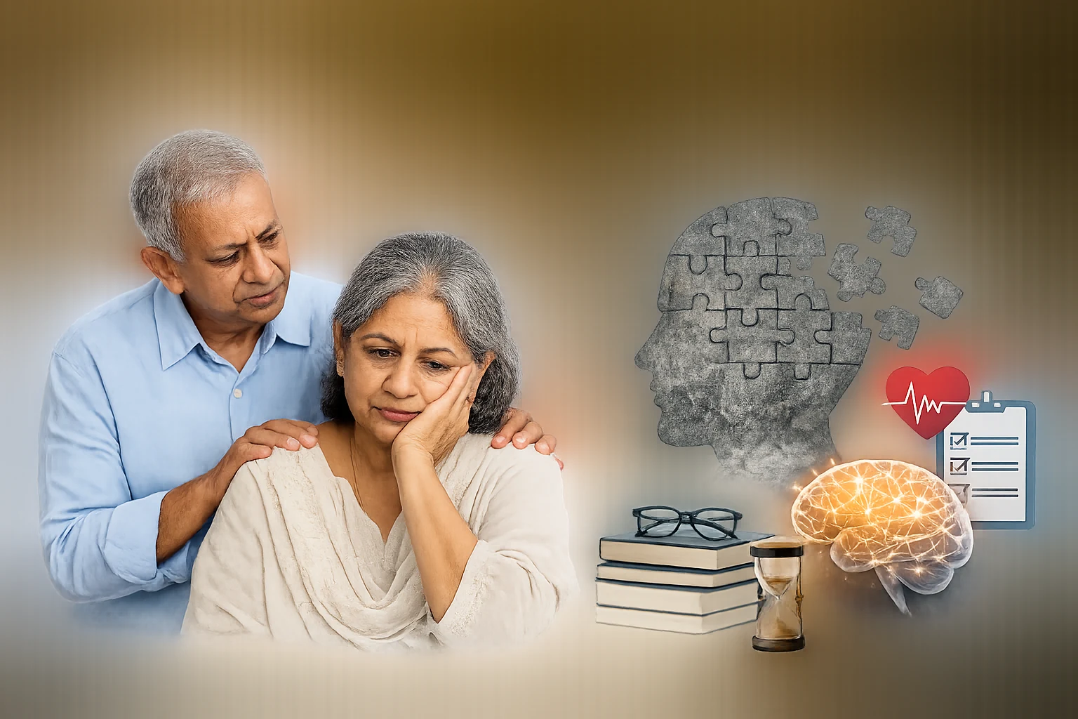 Alzheimer's disease support and cognitive health care at Manovaidya